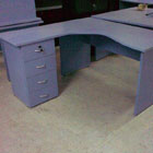 escritorio ergonomico 4 cajones pedestal