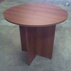 mesa madera redonda